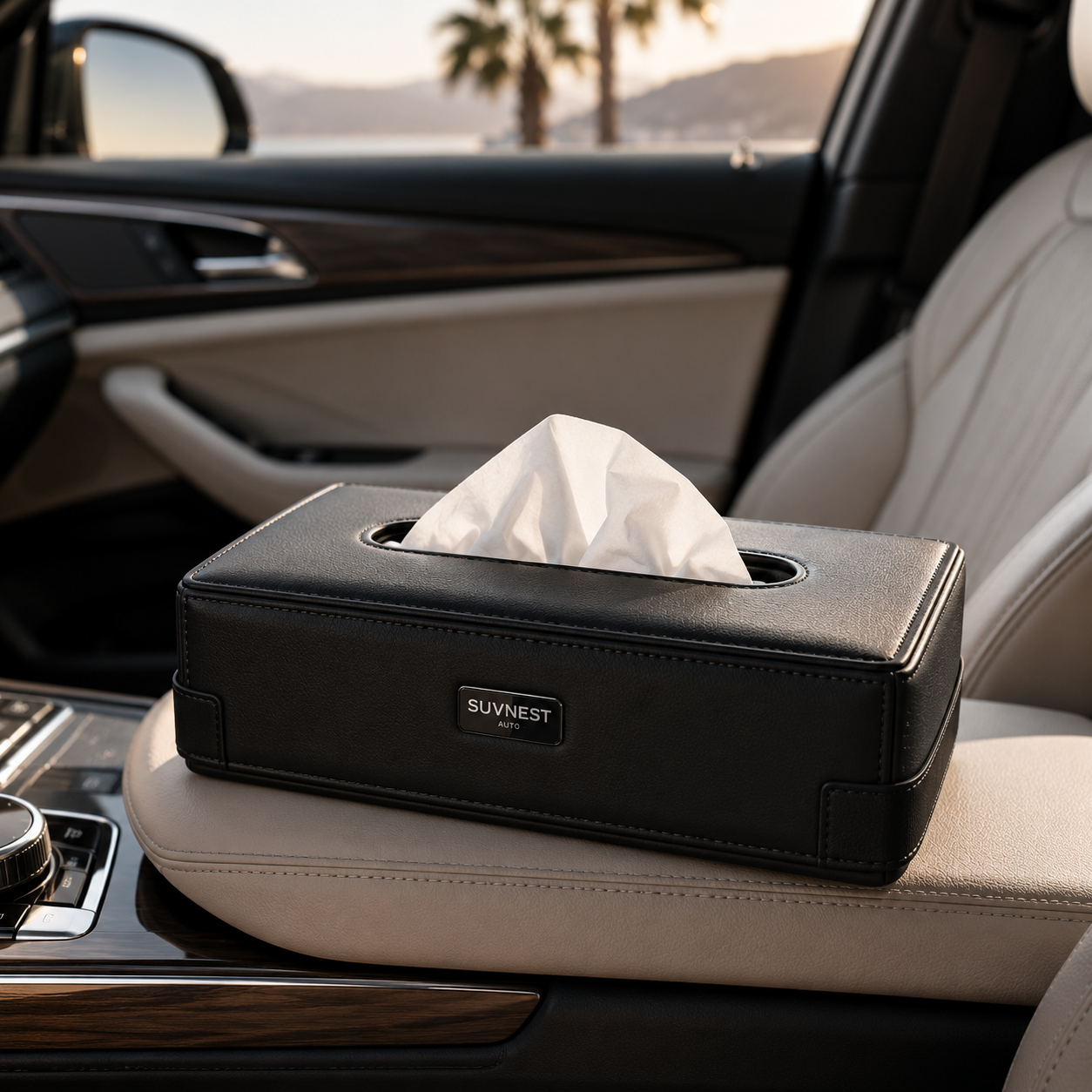 Car Tissue Box Holder