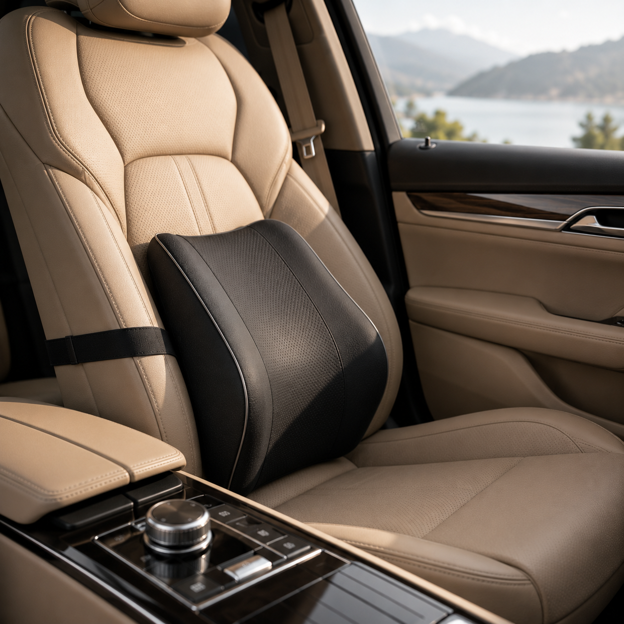 Car Lumbar Support Pillow