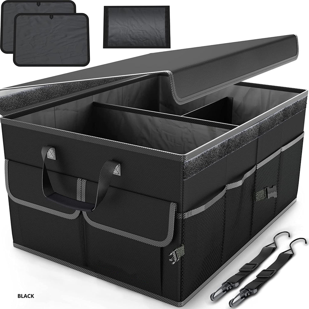 Foldable Car Trunk Organizer with Lid – STO-001