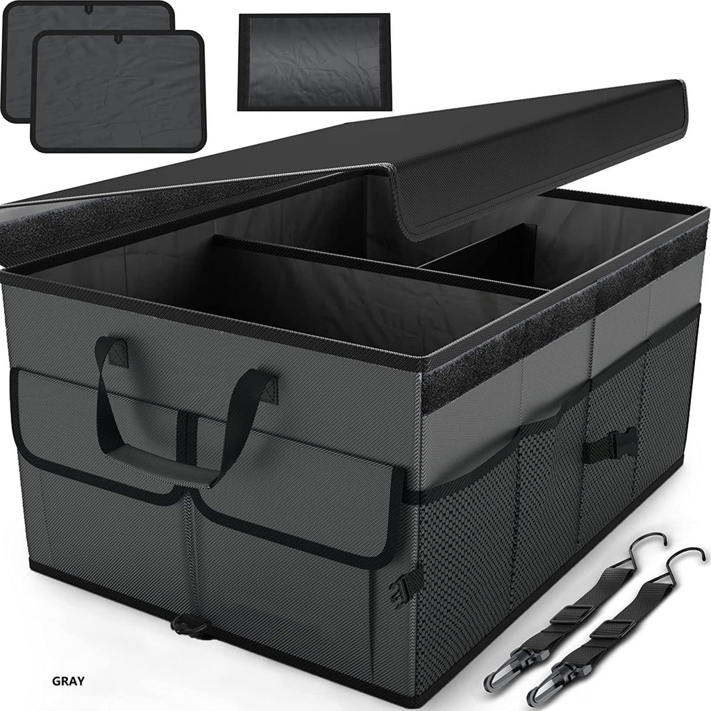 Foldable Car Trunk Organizer with Lid – STO-001