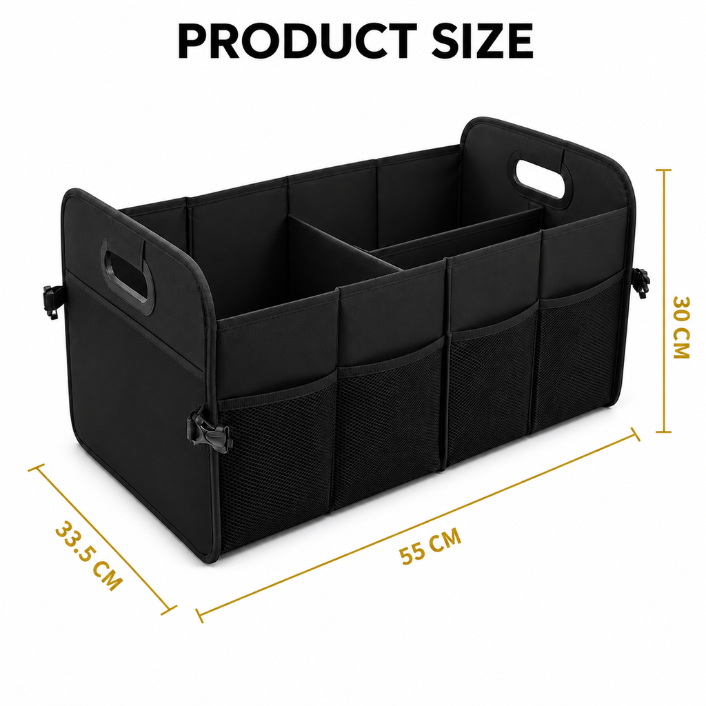 STO-007 Foldable Car Trunk Organizer