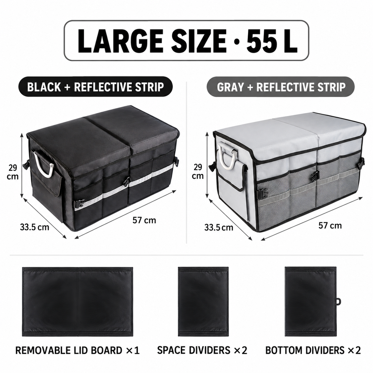 Foldable Car Trunk Organizer — STO-003