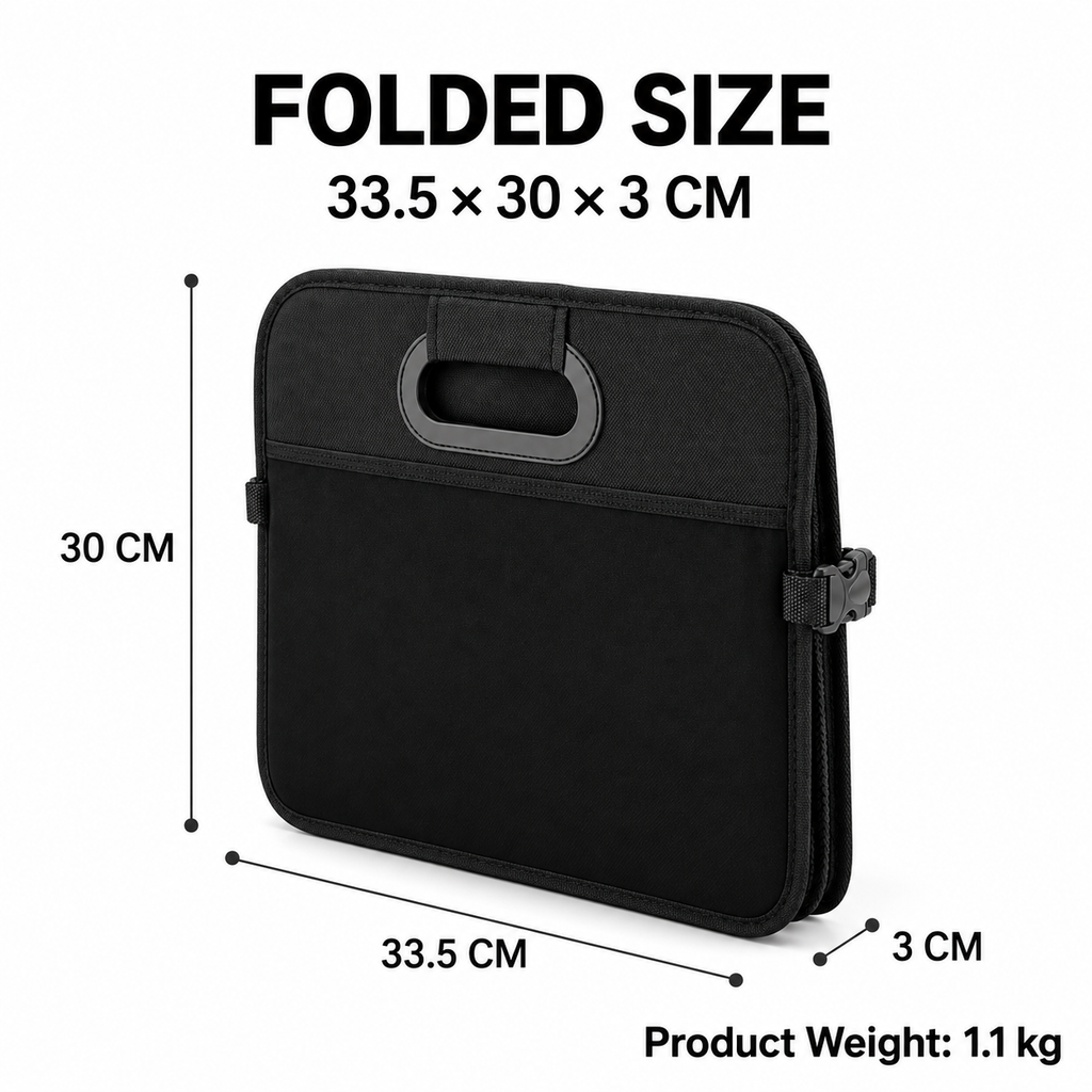 STO-007 Foldable Car Trunk Organizer