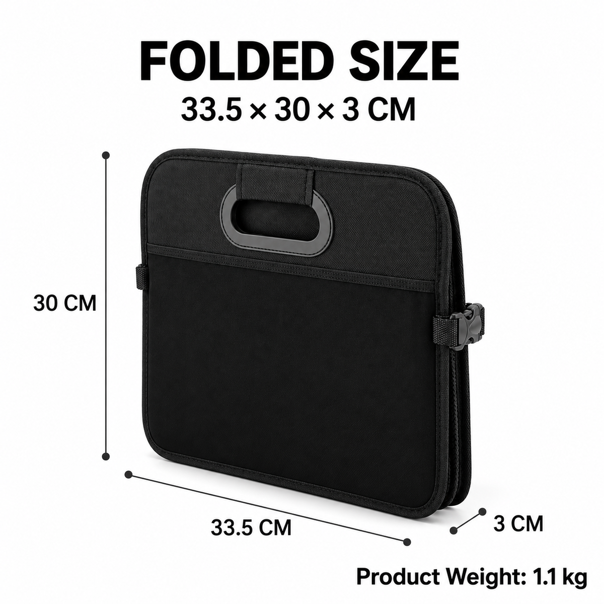 STO-007 Foldable Car Trunk Organizer