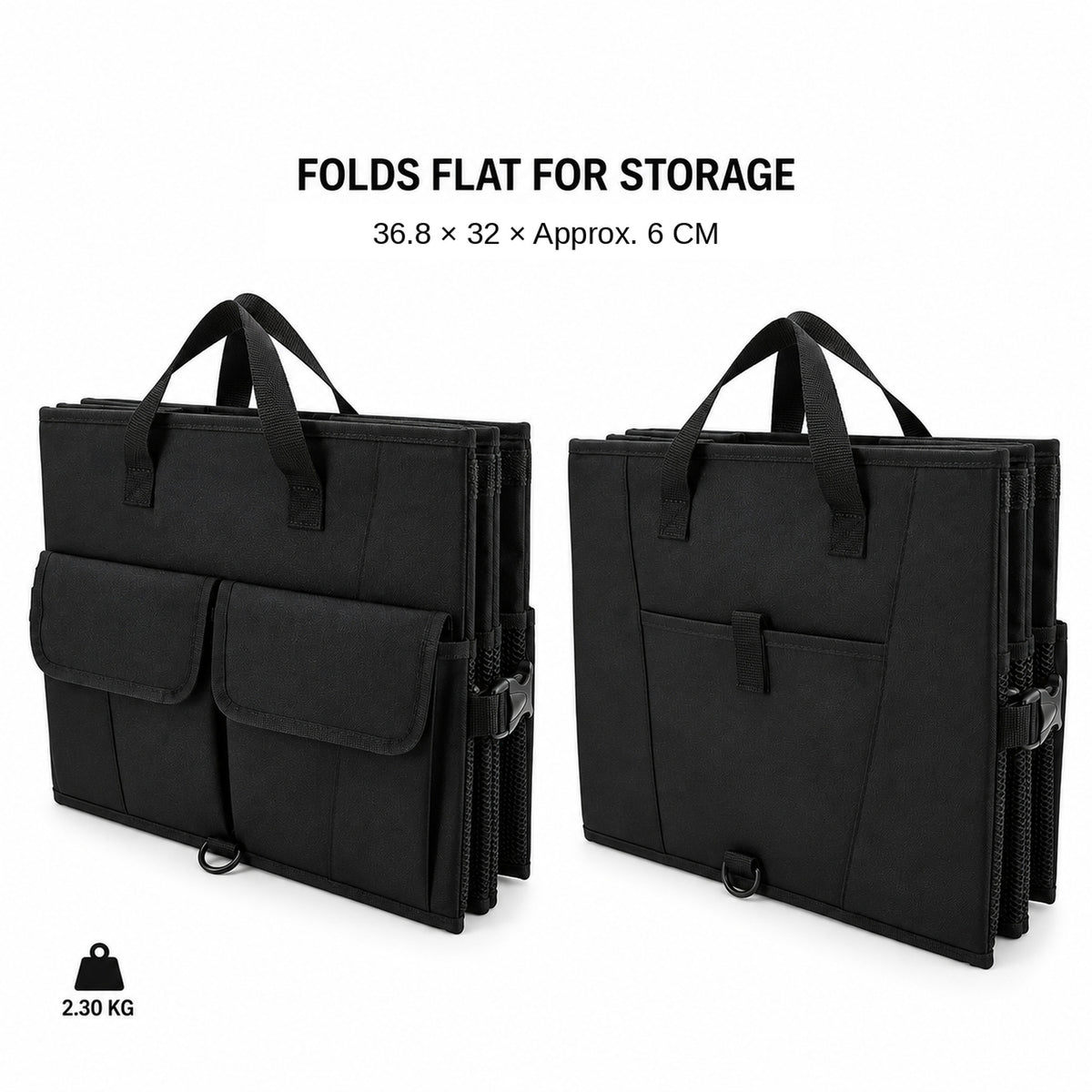 Foldable Car Trunk Organizer with Lid – STO-001