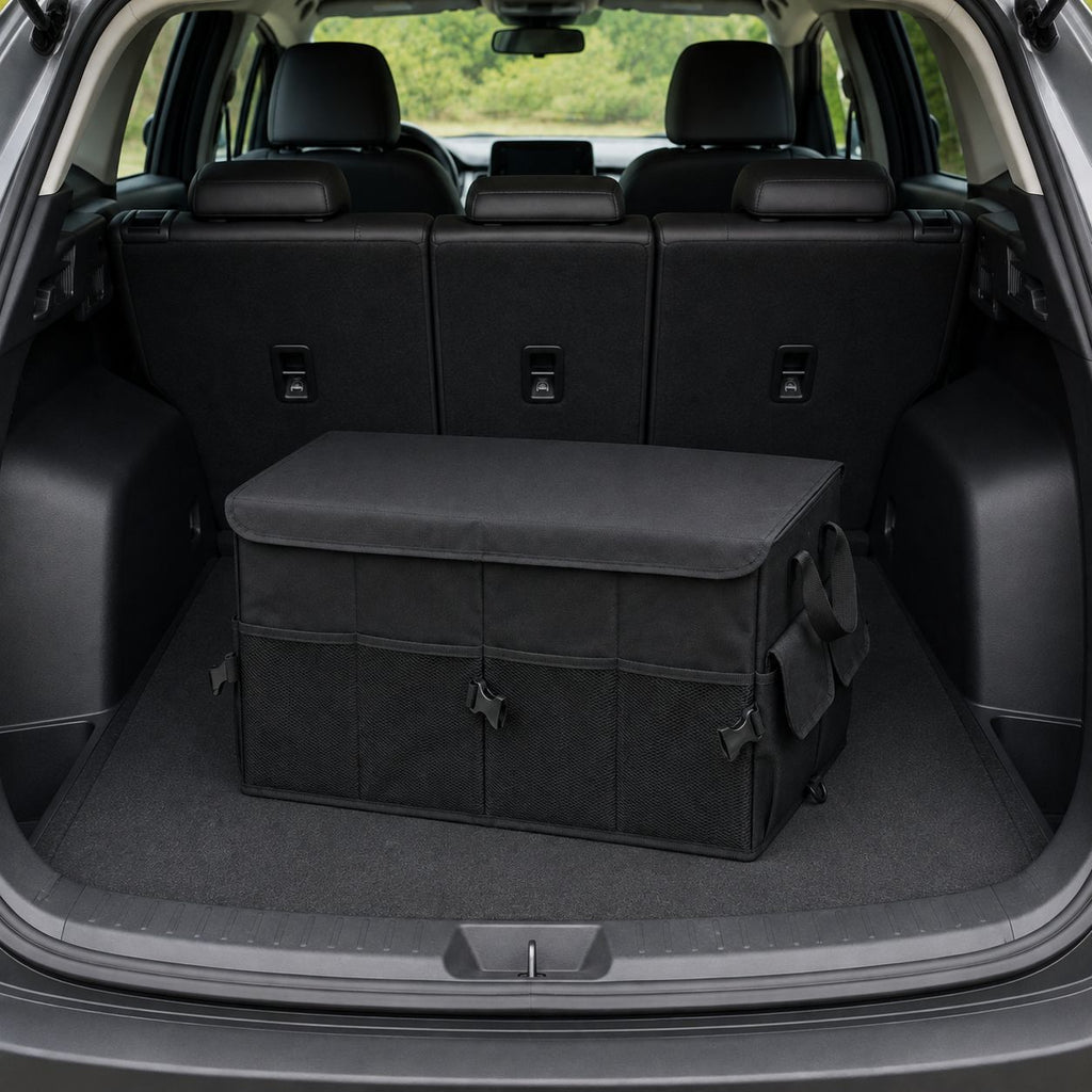 Foldable Car Trunk Organizer with Lid – STO-001