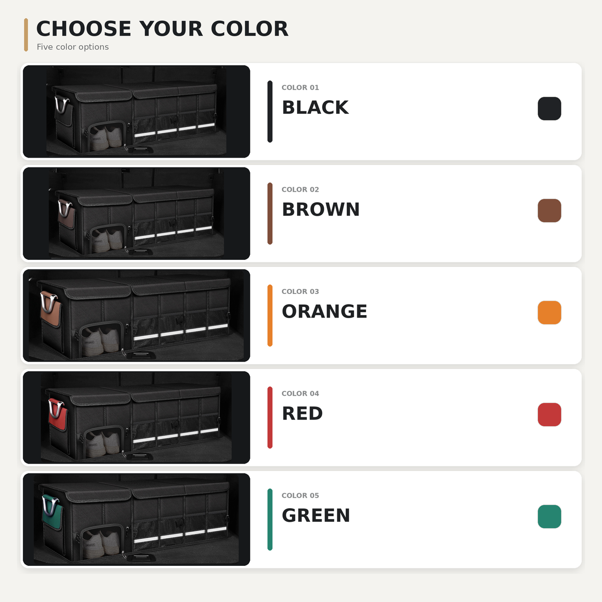 SUV Trunk Organizer — STO-002