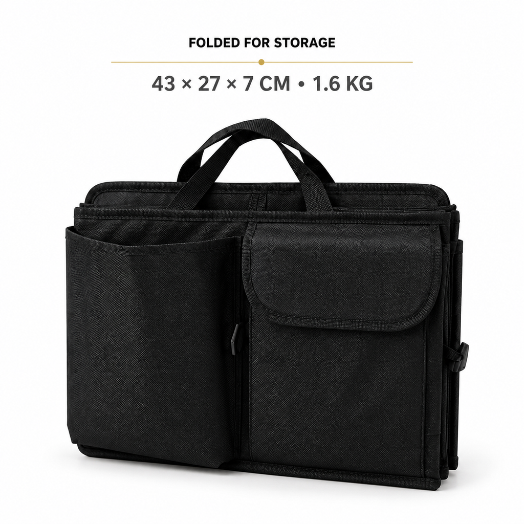 STO-008 Foldable Car Trunk Organizer
