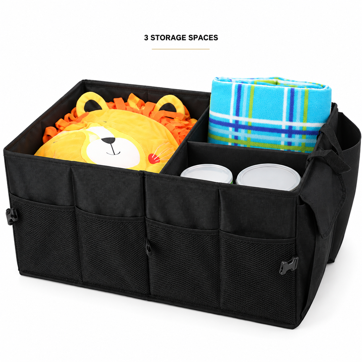 STO-008 Foldable Car Trunk Organizer