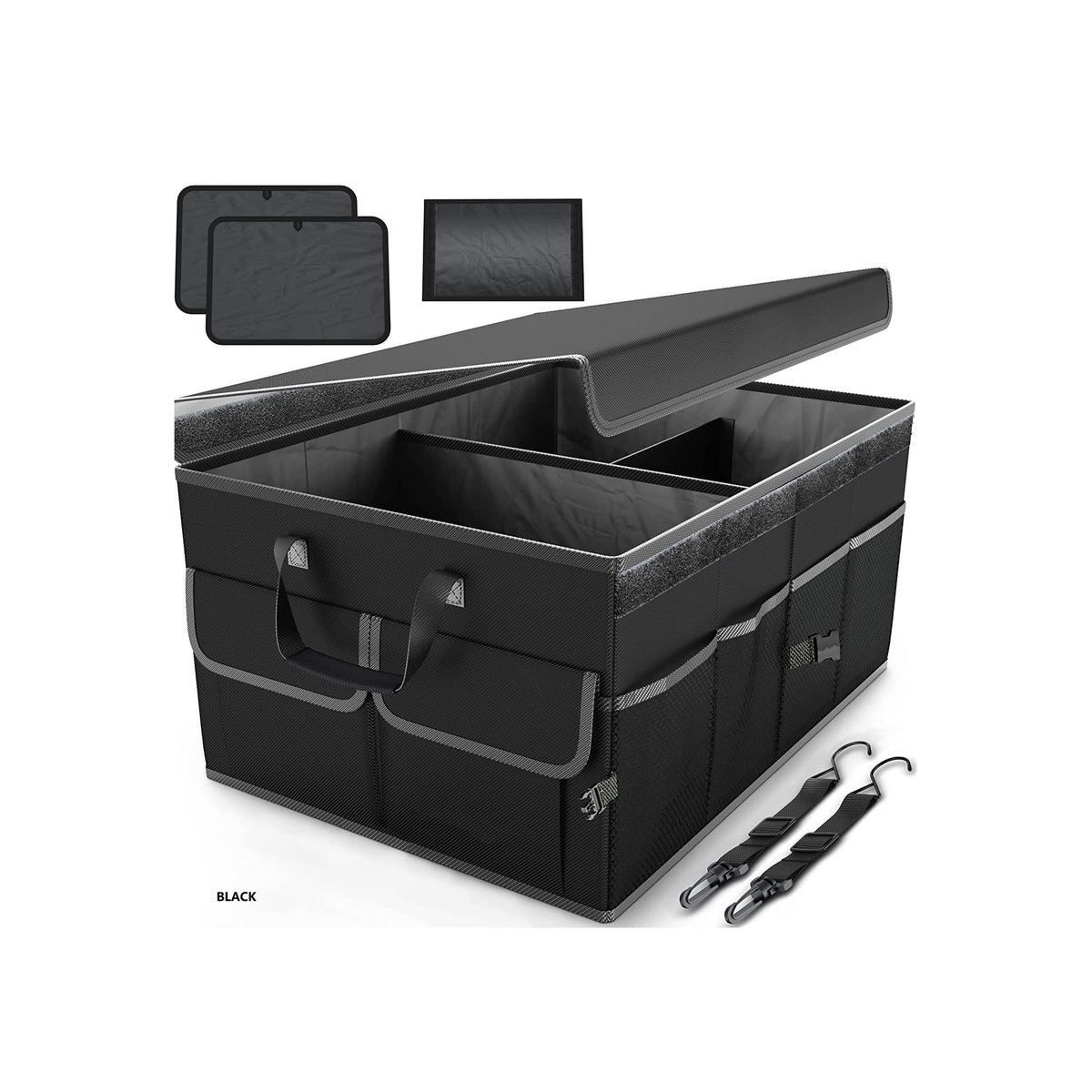 Foldable Car Trunk Organizer with Lid – STO-001