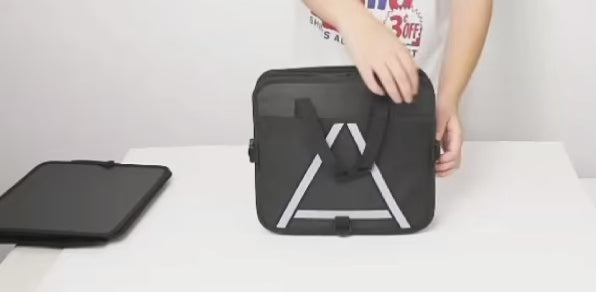 STO-009 Foldable Car Trunk Organizer with Insulated Cooler Bag